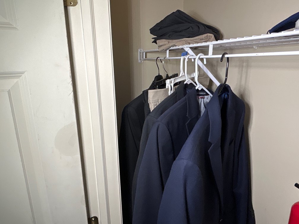 Men's Sport Jackets, Pair of Slacks and Van Heusen Cool Flex Slim Fit Suit, Size 44R