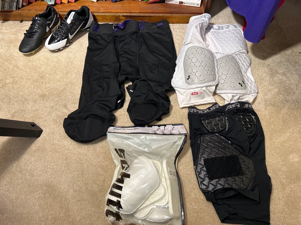 Sports Pads and Shoes