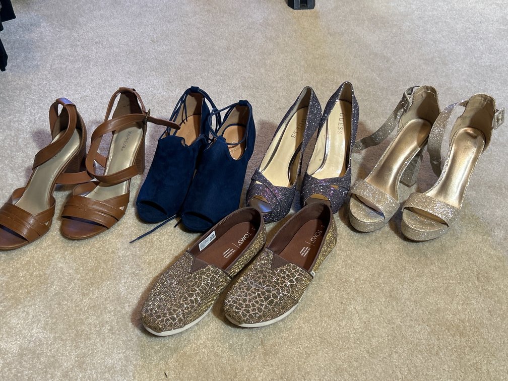 5 Pairs of Lady's Shoes