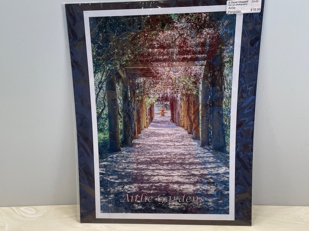 Framed Photographic Print "Airlie Gardens" by G. David Chappell