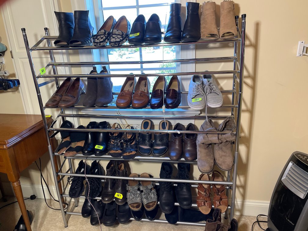 6 Shelf Metal Shoe Rack