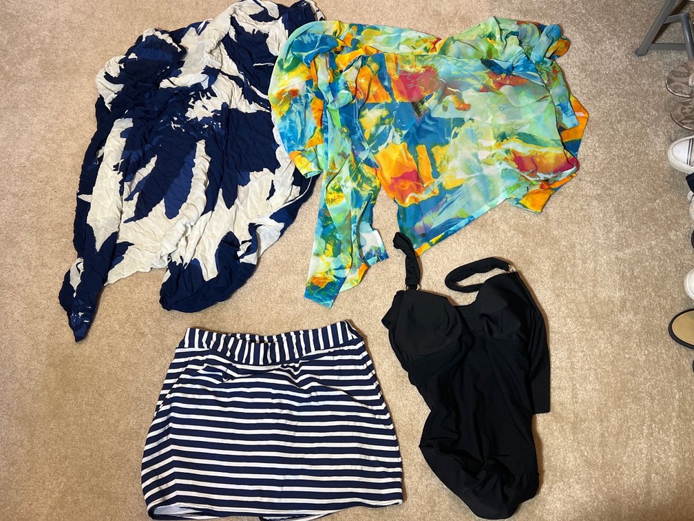 Lady's Bathing Suit and Swim Separates