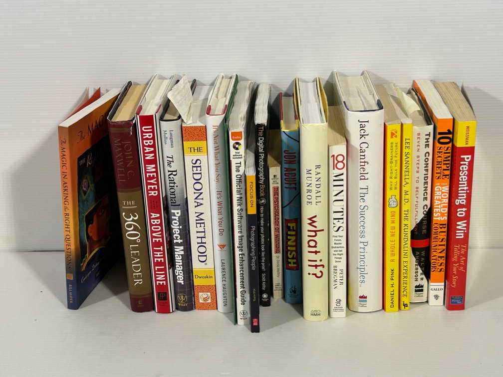 Books Lot, Hard Back and Paperbacks- 20 Non-Fiction Titles