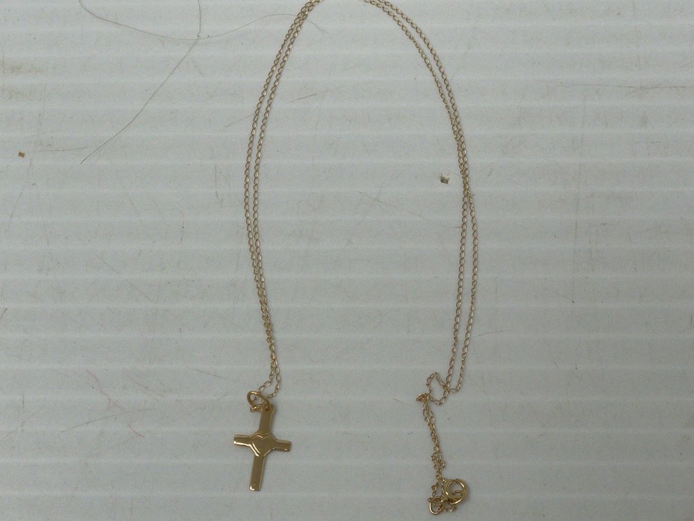 Gold Cross Necklace