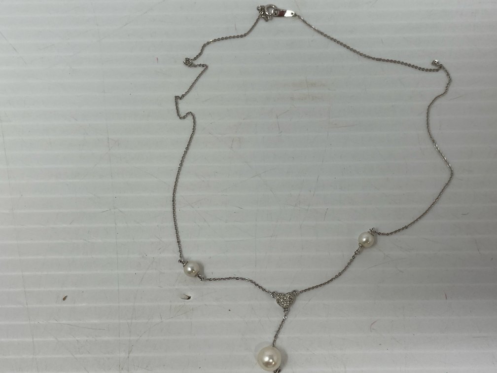 Gold, Pearl and Diamond Necklace