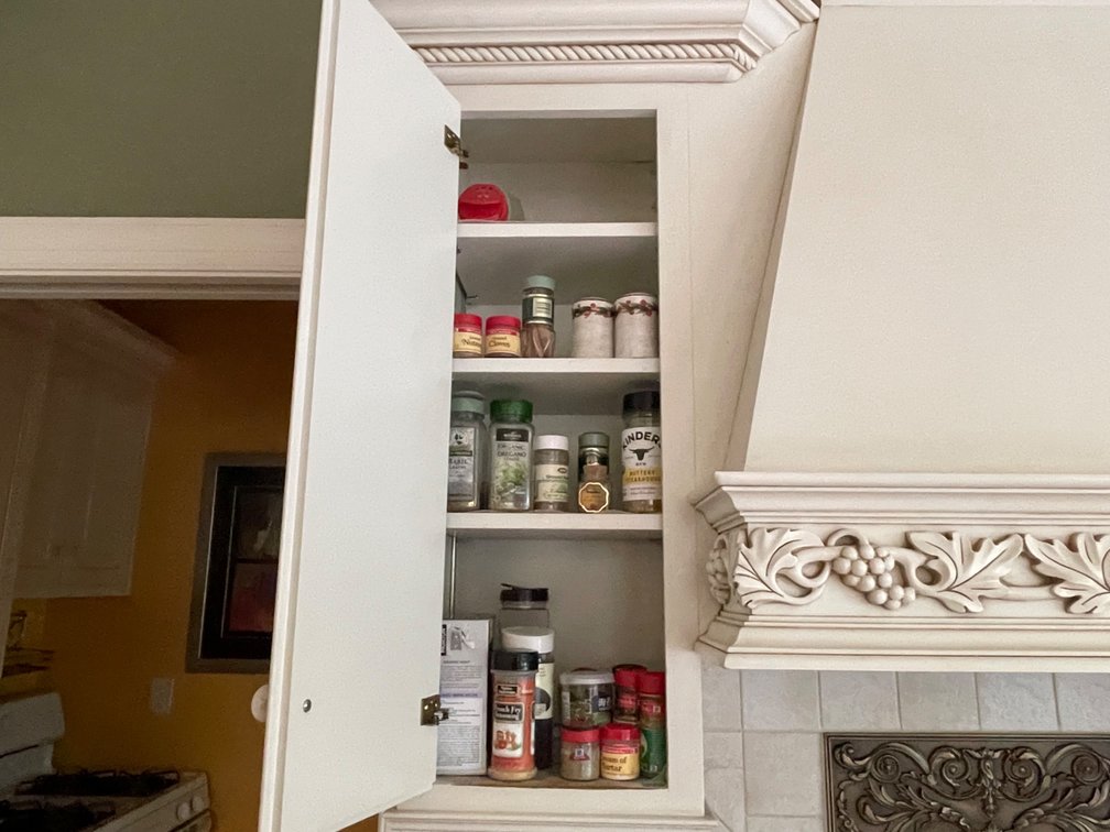Contents of Spice Cabinet