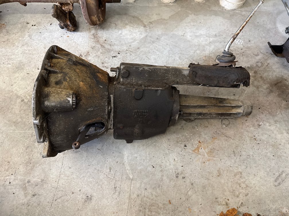 Vintage Manual Transmission and Bellhousing Assembly (Casting No. 12DA15778)