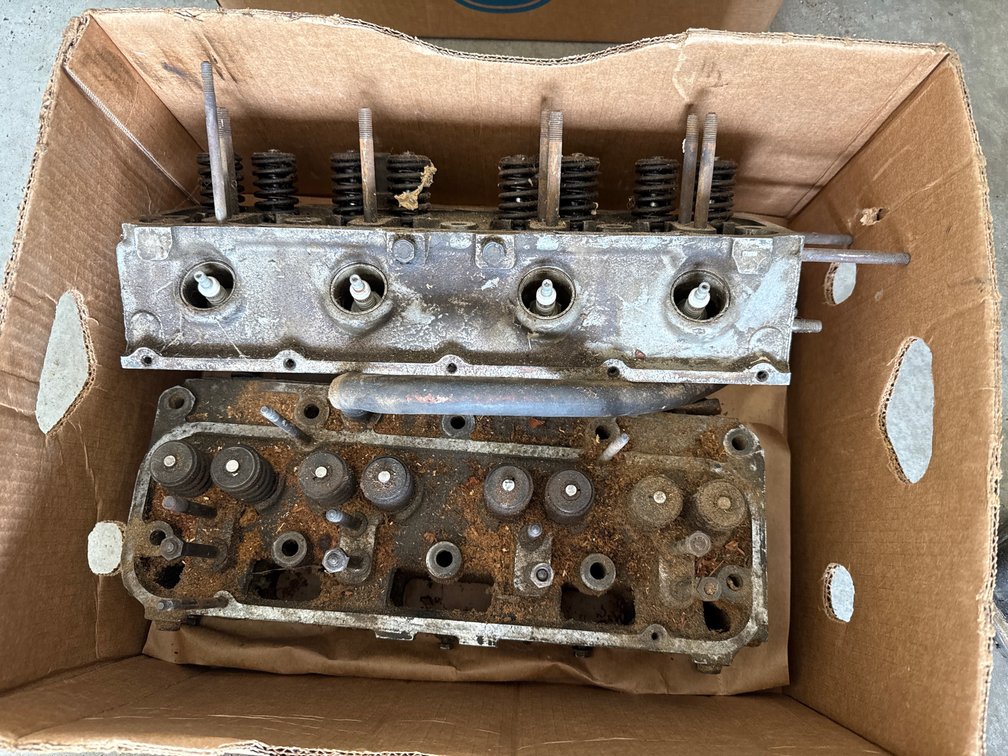 Two 4 Cylinder Heads for Sunbeam Alpine Classic Auto
