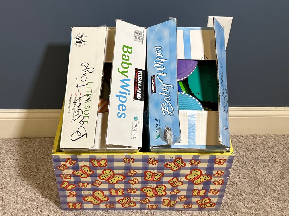 Box with Baby & Toddler Toys