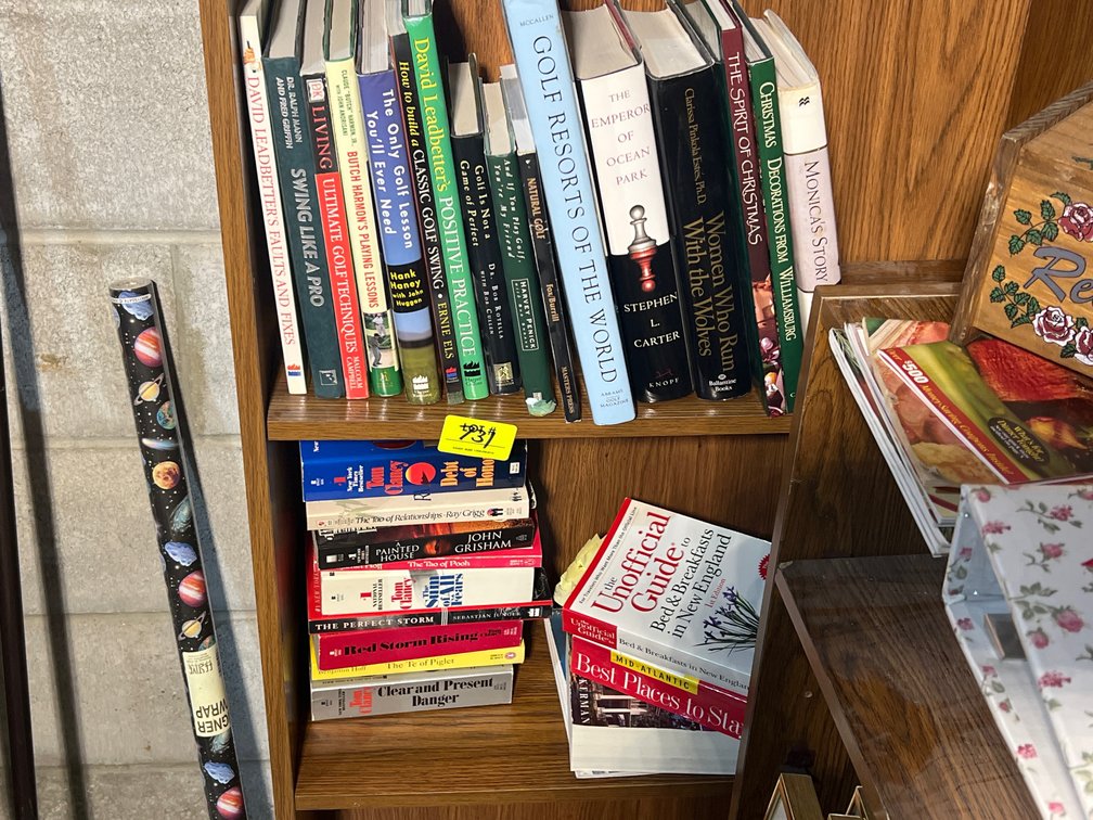 Books Lot- Fiction & Non-Fiction Titles