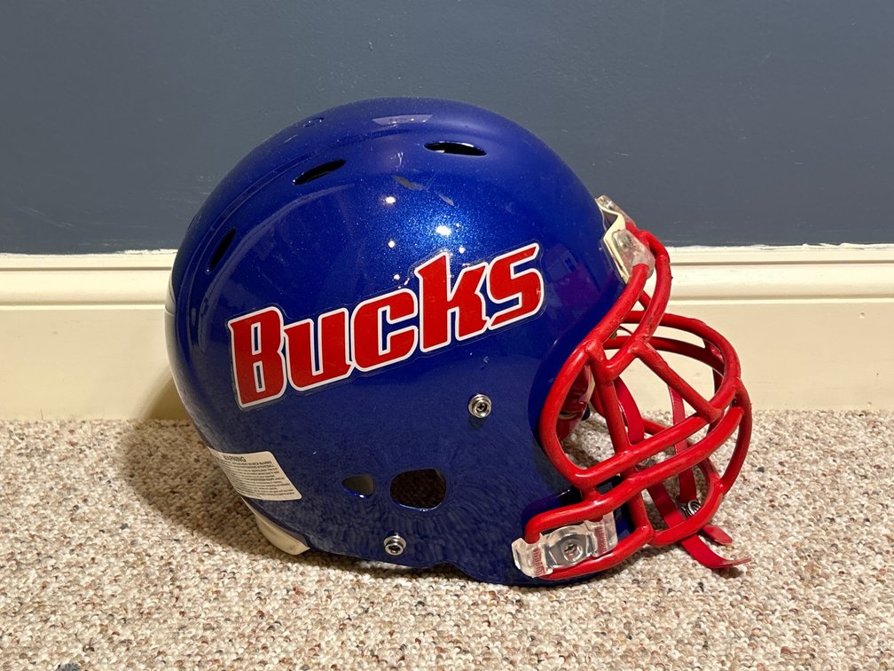 Bucks Football Helmet