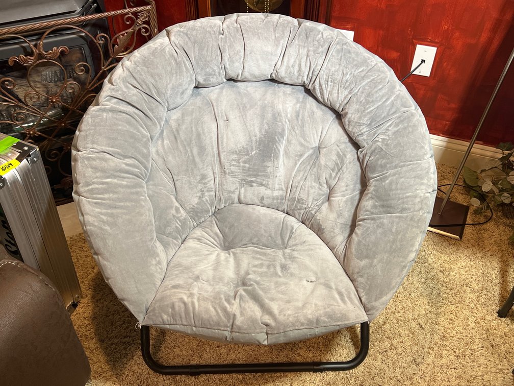 Cushioned Papasan Chair