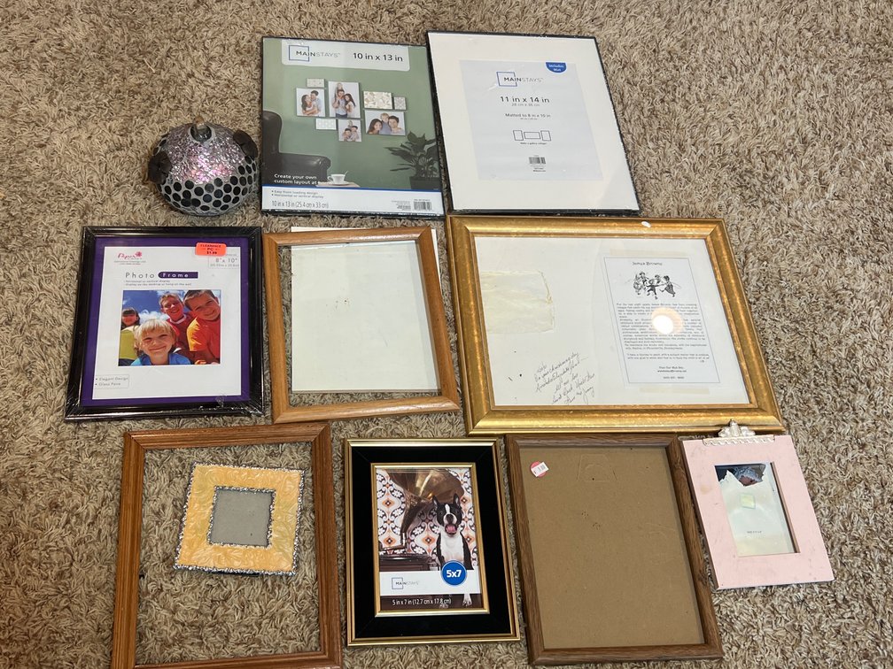 Assorted Frames Lot