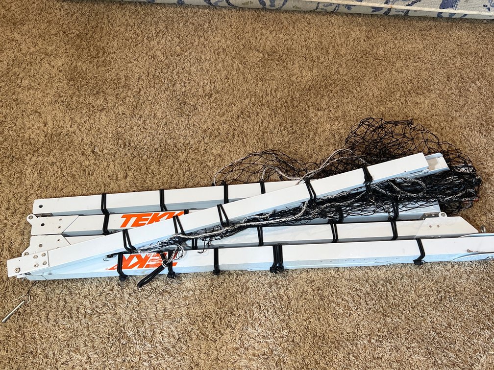 TEKK Trainer Portable Sports Rebounder Net and Frame Assembly