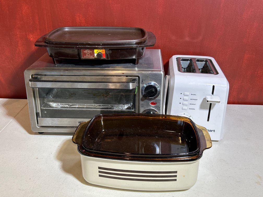 Kitchen appliances and cookware