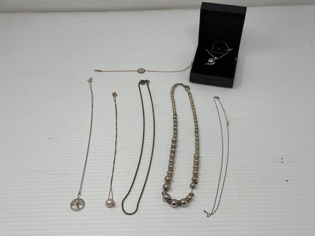 Sterling Necklaces and Bracelet