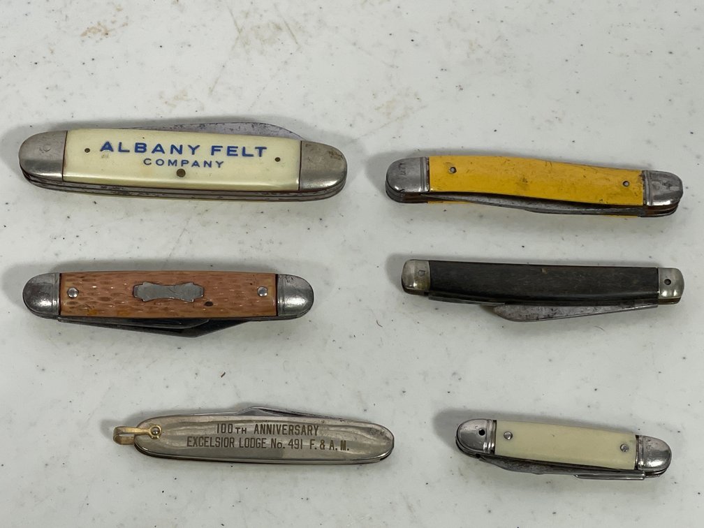 6 Pocket Knives
