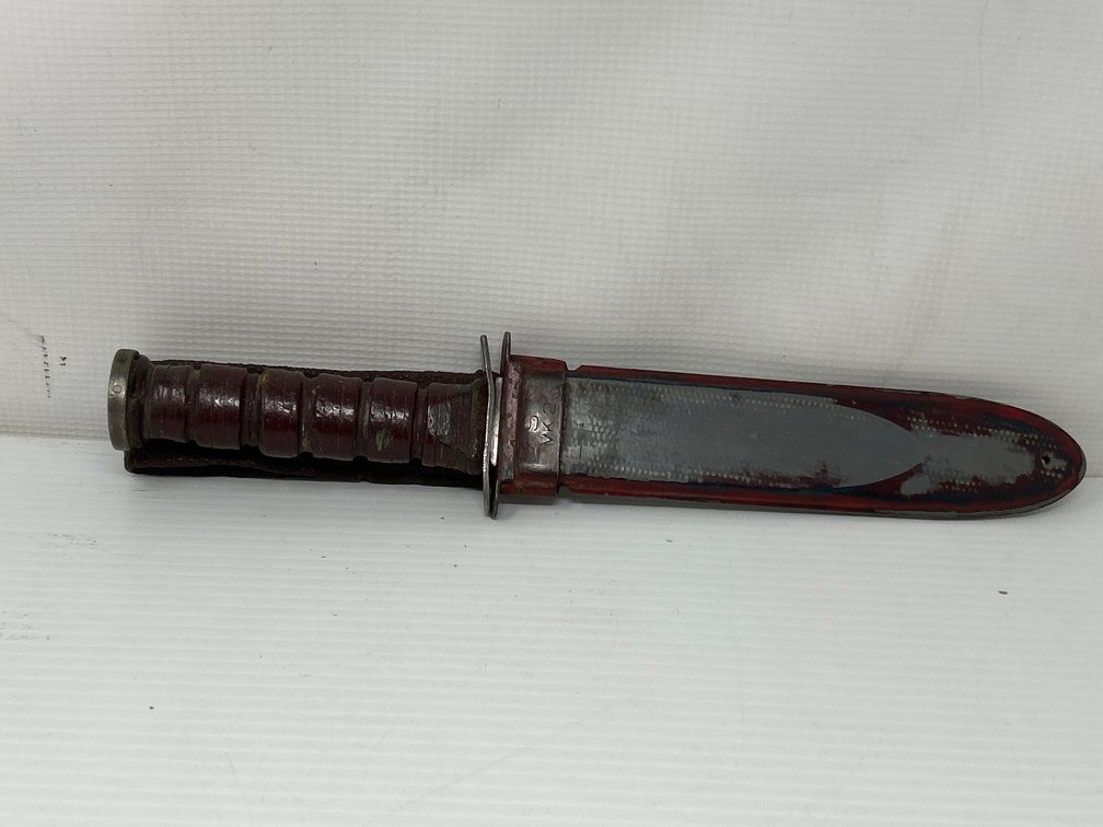 USN Mk. 2 Combat Knife with Sheath, Camillus?