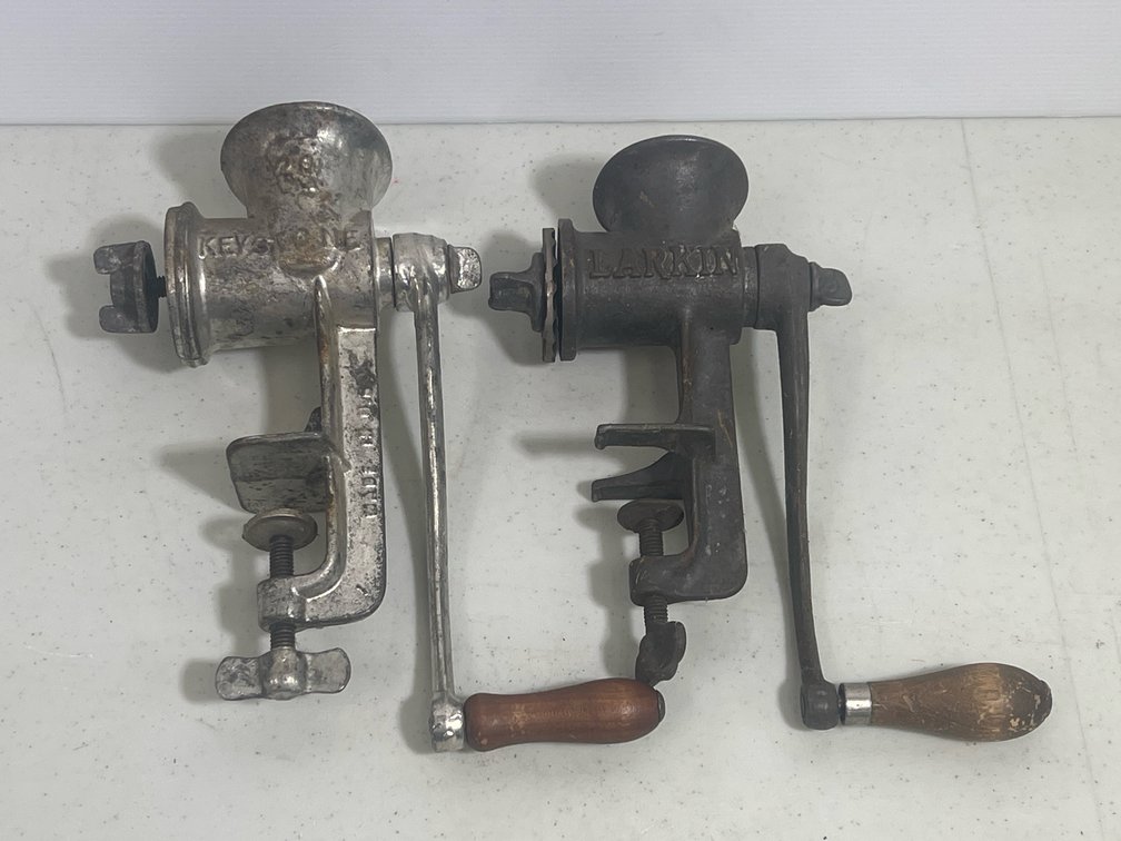 Keystone and Larkin Clamp-On Food Mills