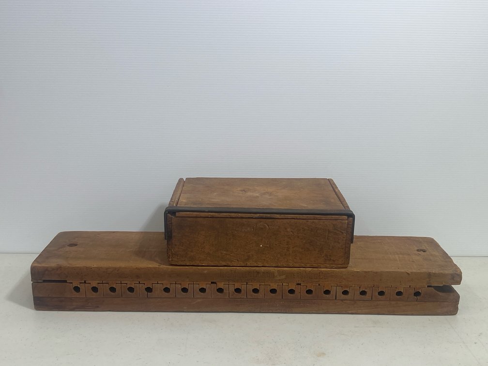 Wooden Cigar Mold and Humidor