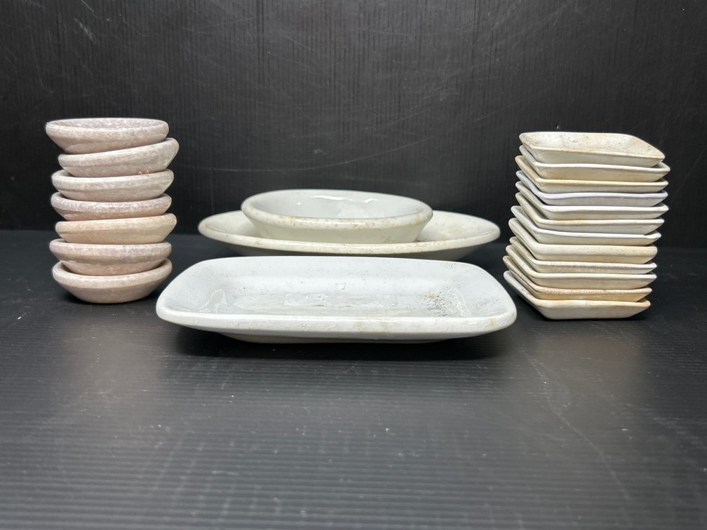 Grouping of Ironstone Dinnerware Pieces