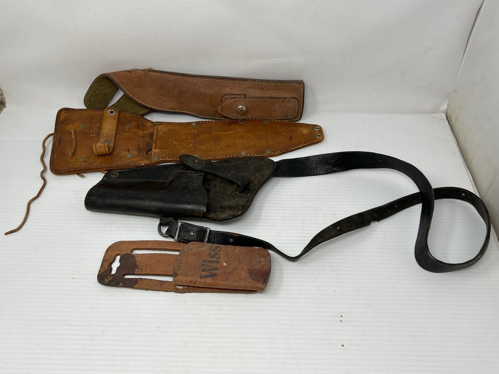3 Piece Leather Lot