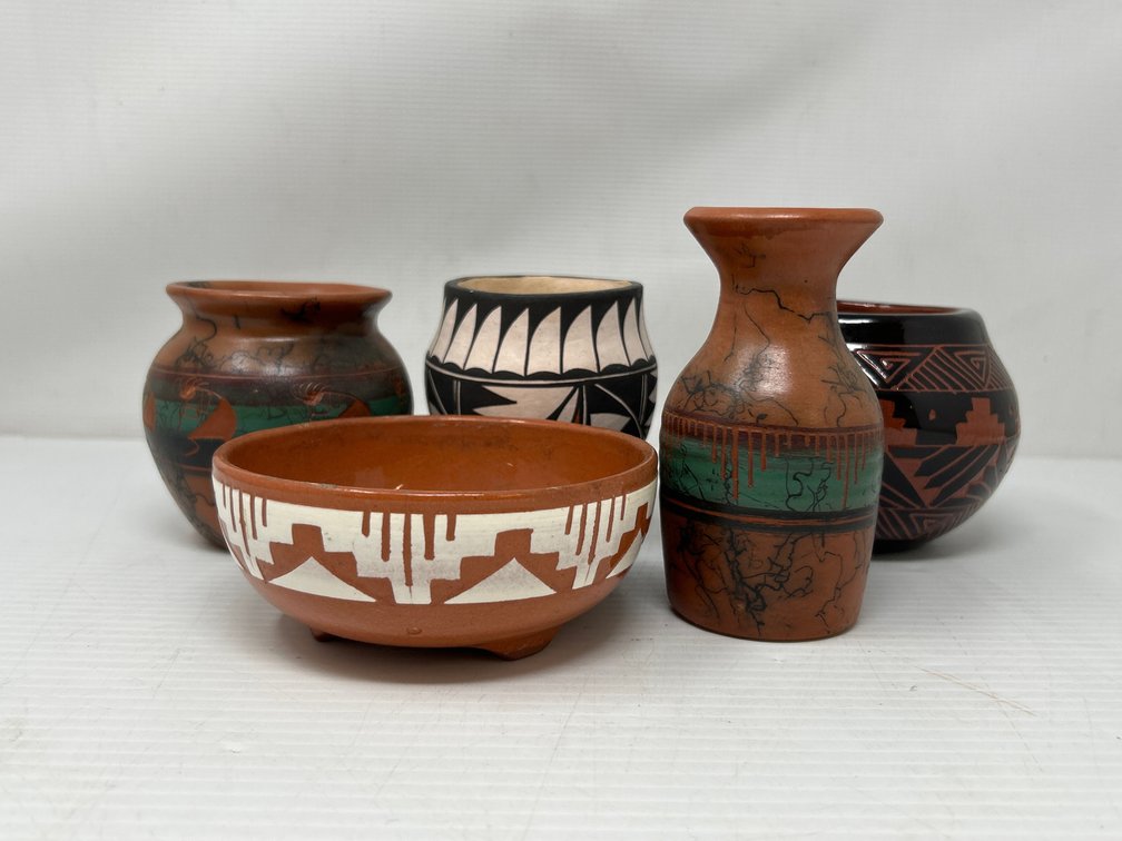 5 Pieces of Southwestern Pottery