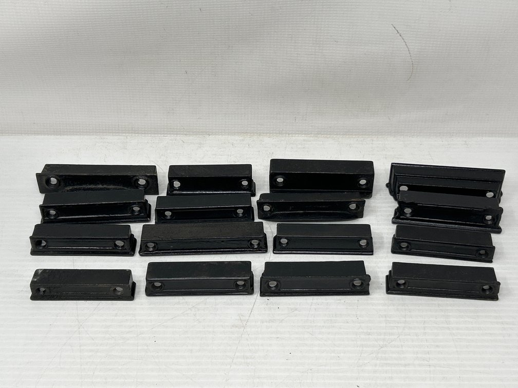 Antique Cast Iron Door Hardware- 16 Surface Mount Lock Catches
