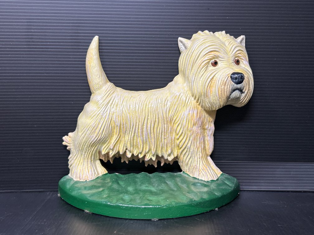 Cast Iron Westie Terrier Door Stop