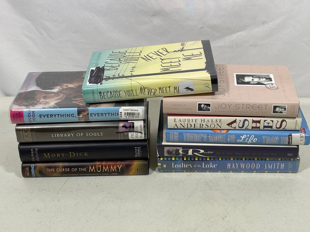 Books Lot- 10 Fiction Titles