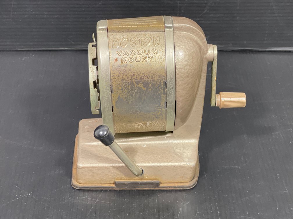 Vintage Boston Vacuum Mount Pencil Sharpener