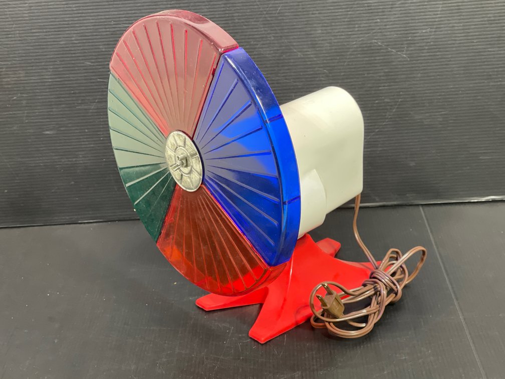 Vintage Snapit Colortone Roto-Wheel Electric Color Wheel