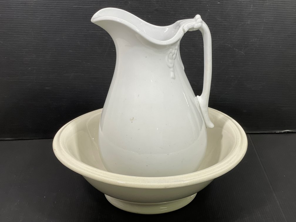 Ironstone PItcher and Bowl