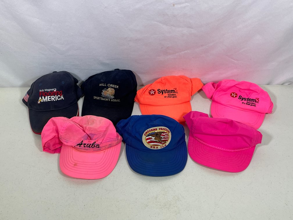 7 Assorted Baseball Caps