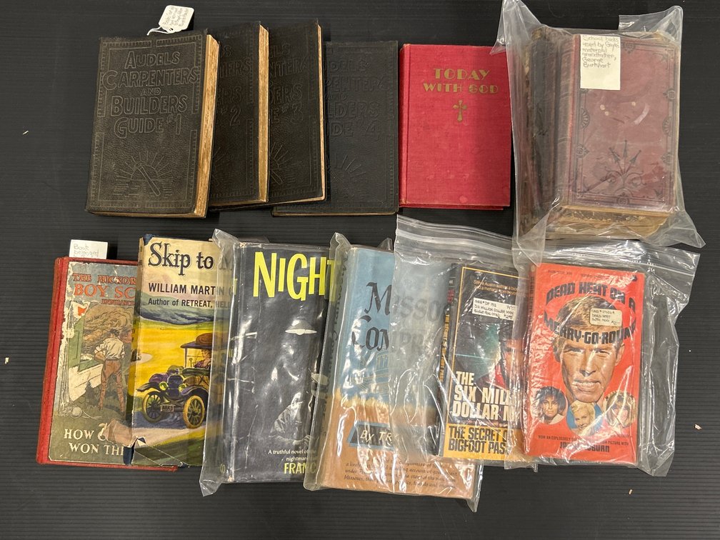 Vintage Books Lot- 12+ Fiction & Non-Fiction Titles, Some for Young Readers