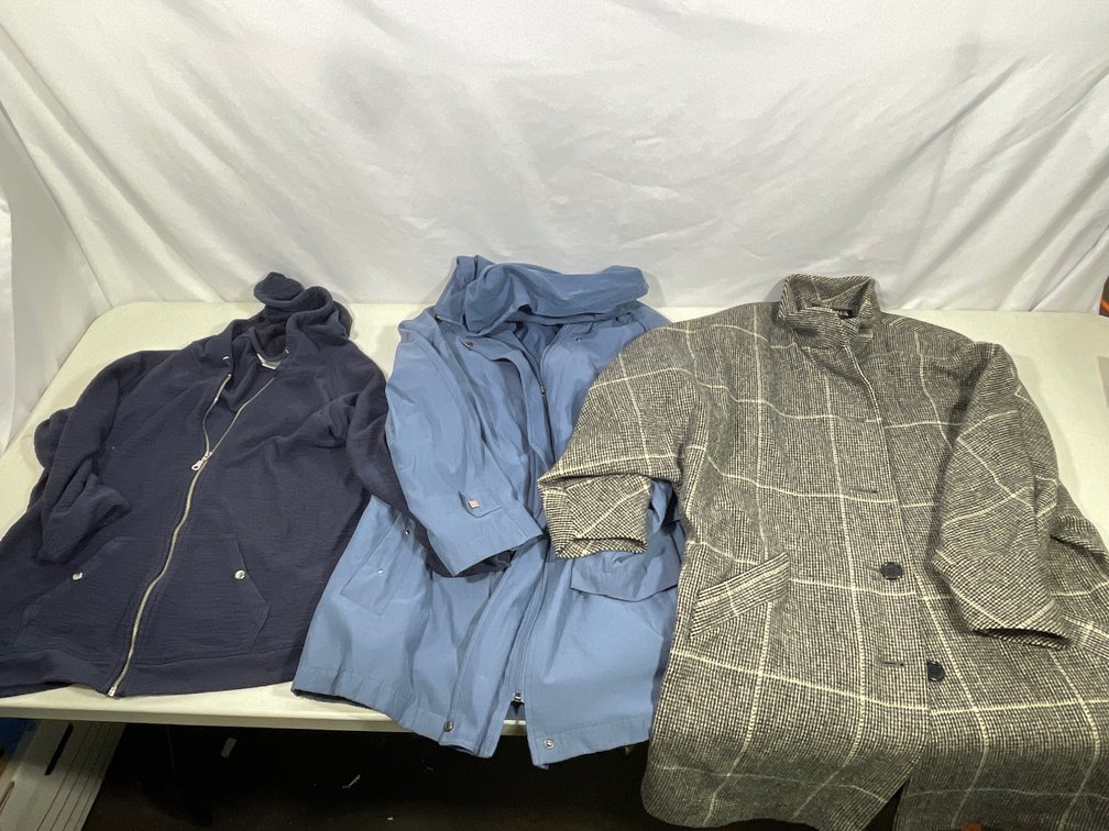 Wool Jacket, 2 Blue Jackets