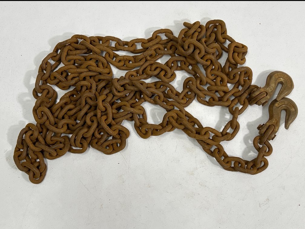 Tow Chain with Hook at Each End
