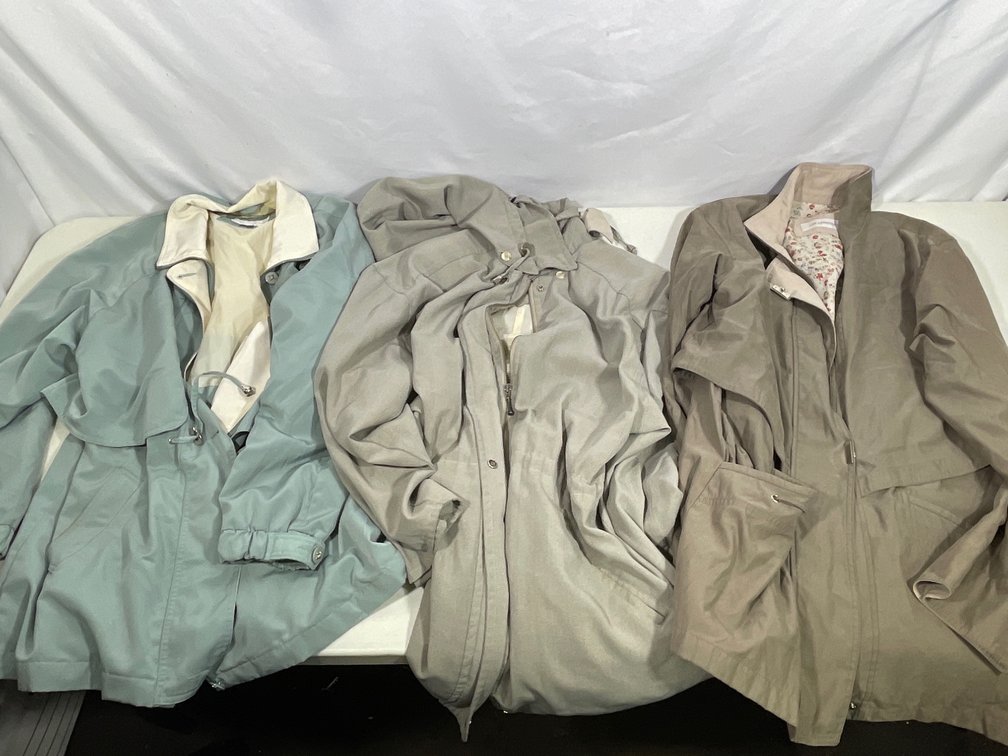 3 Lady's Jackets- Liz Claiborne, Talbots, Worthington, All Size Medium