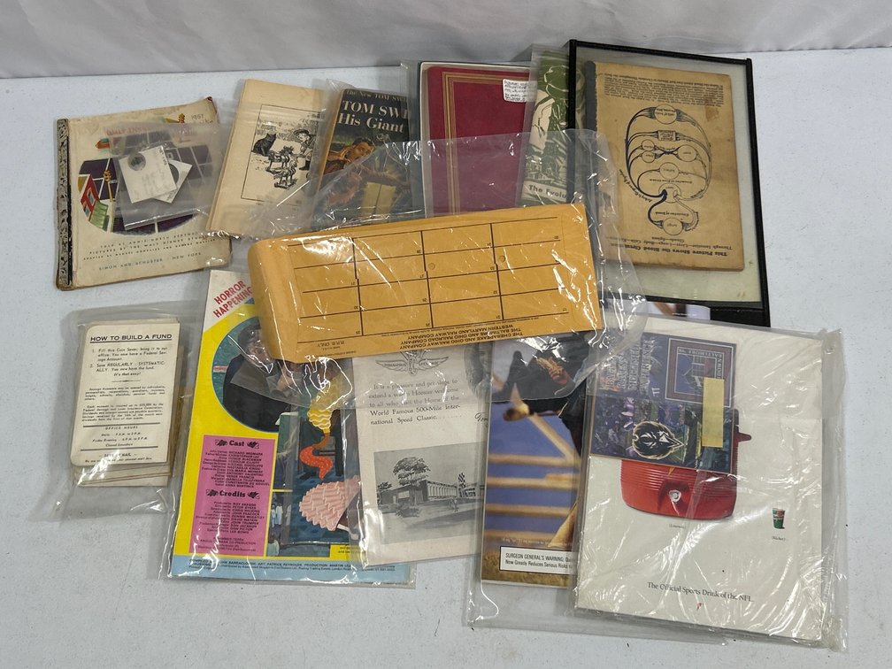 Vintage Books & Booklets Lot