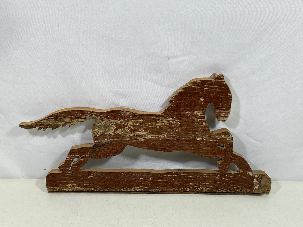 Wooden Galloping Horse Cut-Out