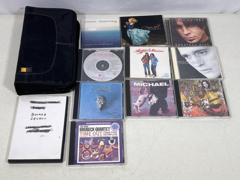 Case Logic Carry Case with Music CDs and DVDs