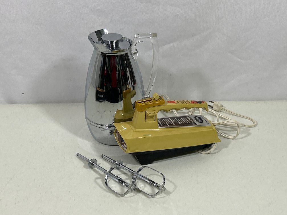 Thermos Beverage Butler, Sunbeam MixMaster Hand Mixer