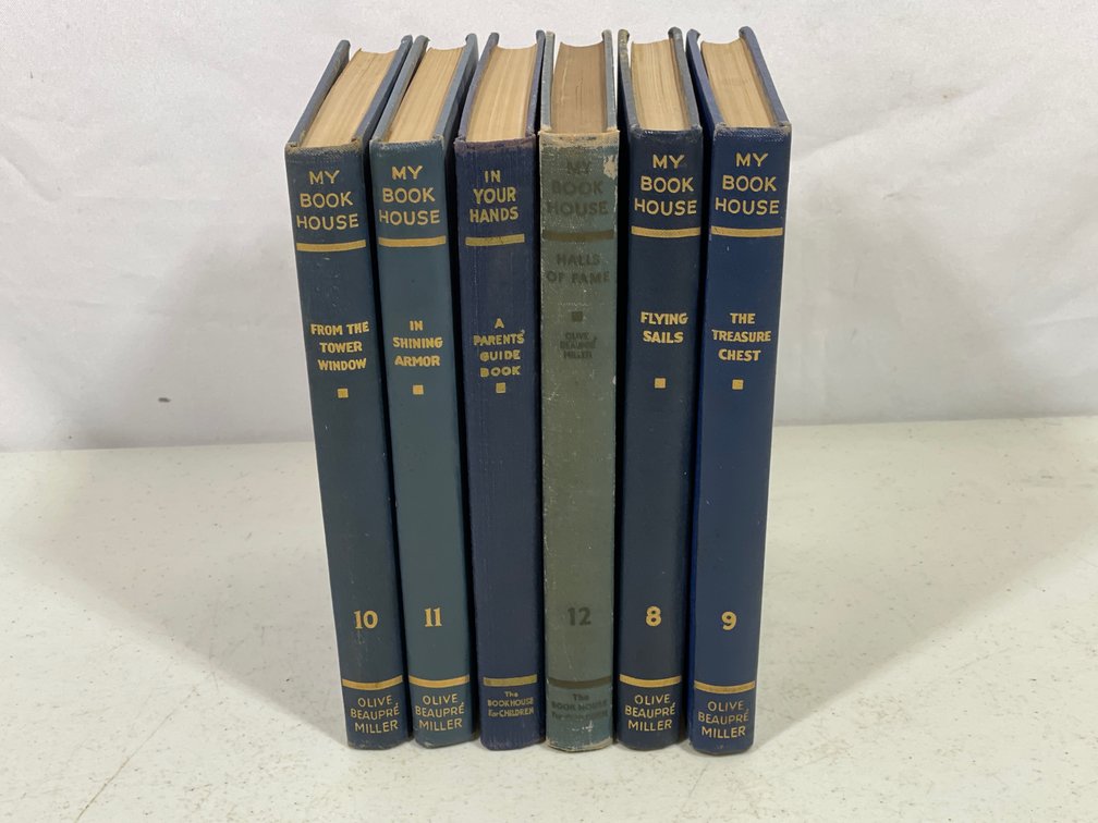 Books Lot- 5 "My Book House" Titles and 1 "In Your Hands" Title