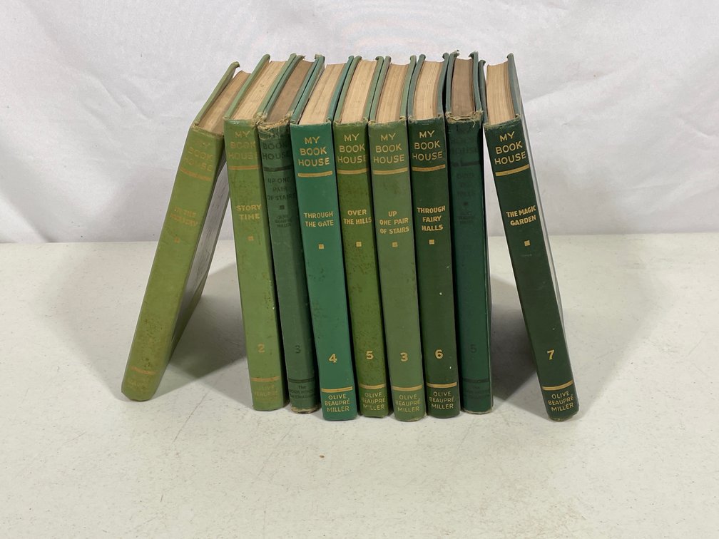 Books Lot- 9 "My Book House" Titles