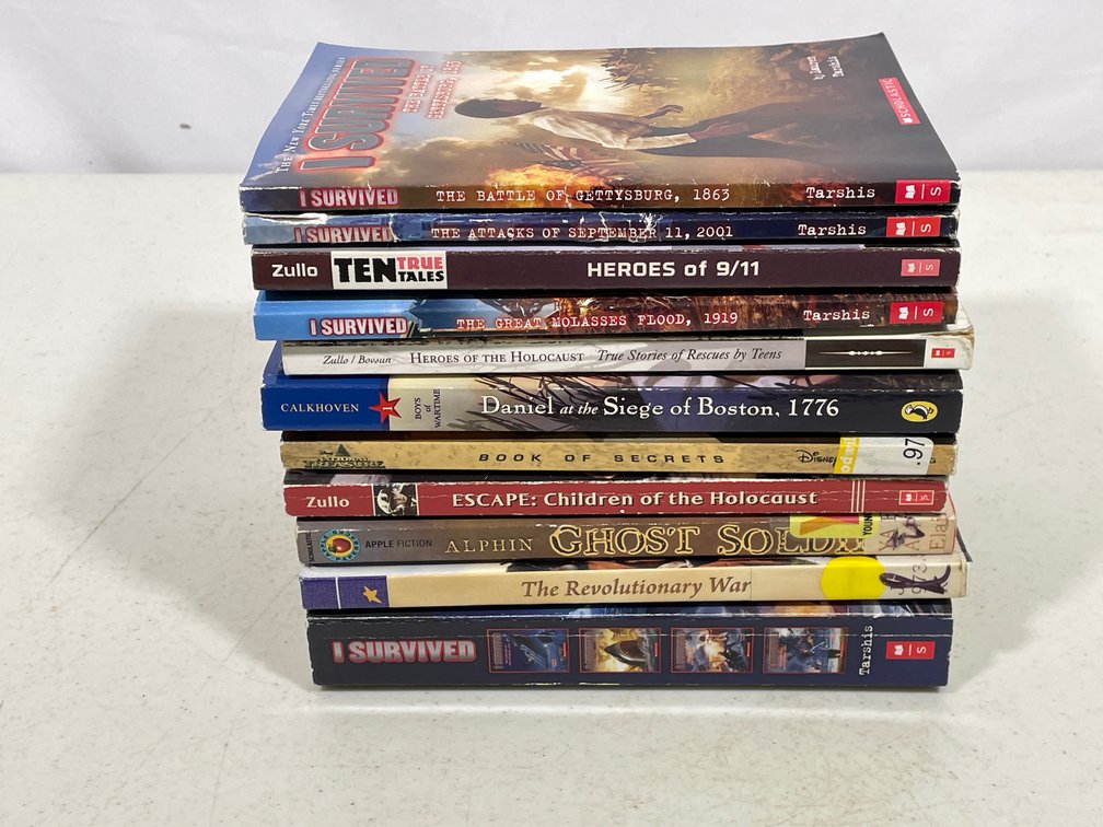 Books Lot- 11 Fiction Titles for Teen Readers