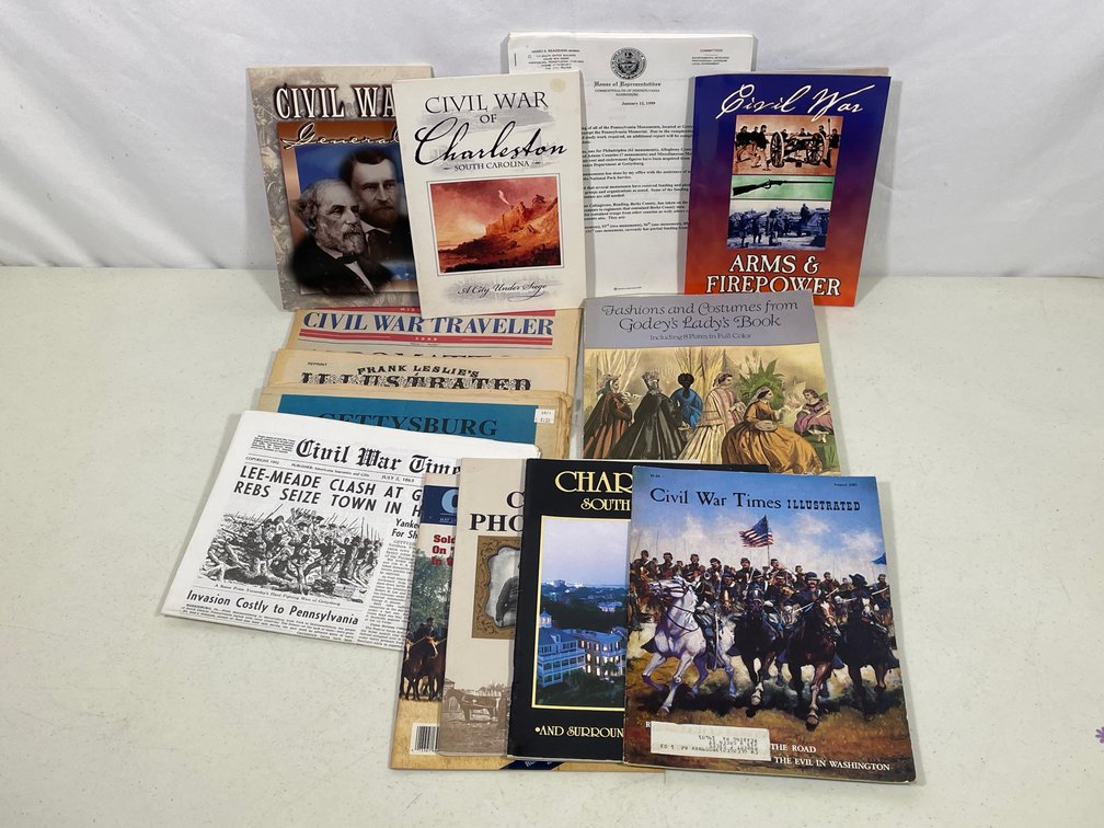 Booklets, Newspapers, Other Ephemera Related to Civil War