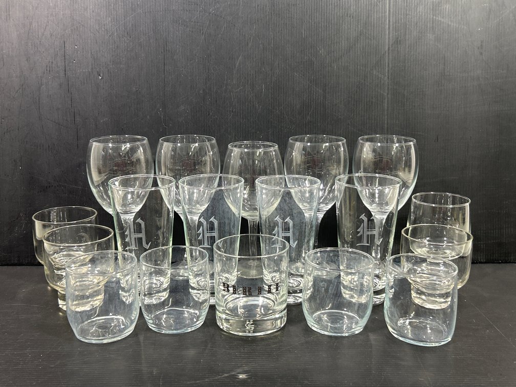 Clear Glass Beverage Ware