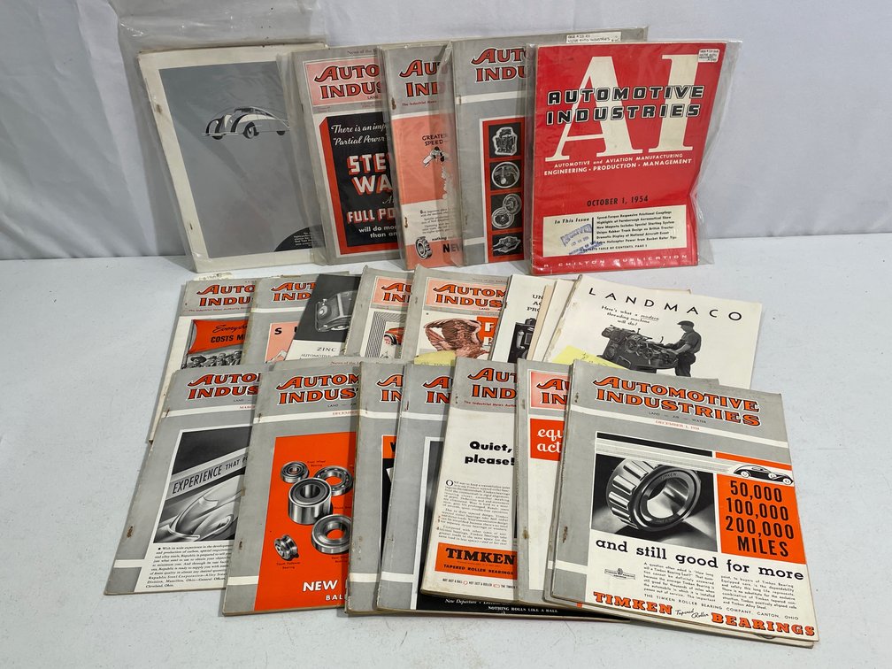 Issues of Automotive Industries, Some Pages without Covers