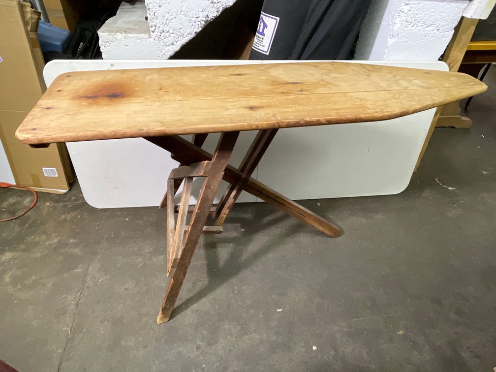 Vintage Wooden Ironing Board