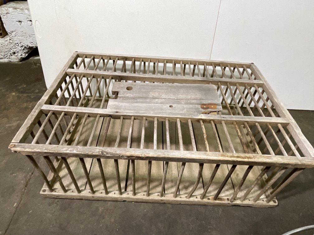 Vintage Chicken Crate